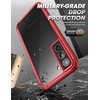 image:imageSUPCASE Unicorn Beetle Pro Slim Transparent Protective Case for Samsung Galaxy S22 Plus 5G 2022 Metallic RedRed