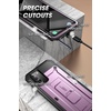image:imageSUPCASE for Samsung Galaxy Note 20 Case with Stand Unicorn Beetle Pro Builtin Belt Clip Heavy Duty Rugged Kickstand Protective Phone Case Without Screen Protector for Samsung Note 20 BlackPurple