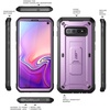 image:imageSUPCASE for Samsung Galaxy S10 Case with Satnd Unicorn Beetle Pro Builtin Belt Clip Heavy Duty Shockproof Rugged Protective Phone Case Without Builtin Screen Protector for Galaxy S10 Purple