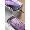image:imageSUPCASE for Samsung Galaxy S21 5G Case with Satnd Unicorn Beetle Pro Builtin Belt Clip Heavy Duty Shockproof Protective Phone Case Without Builtin Screen Protector for Galaxy S21 TiltViolte