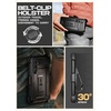image:imageSUPCASE for Samsung Galaxy S25 FE Case with Stand amp BeltClip Unicorn Beetle Pro Builtin Screen Protector MilitaryGrade Protection Heavy Duty Rugged Phone Case for Galaxy S25 FE BlackBlack