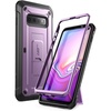 image:imageSUPCASE for Samsung Galaxy S10 Case with Satnd Unicorn Beetle Pro Builtin Belt Clip Heavy Duty Shockproof Rugged Protective Phone Case Without Builtin Screen Protector for Galaxy S10 Purple
