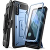 image:imageSUPCASE for Samsung Galaxy S21 FE Case with Stand amp BeltClip Unicorn Beetle Pro Builtin Screen Protector MilitaryGrade Protection Heavy Duty Rugged Phone Case for Galaxy S21 FE GuldanBlue