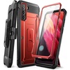 image:imageSUPCASE for Samsung Galaxy S21 FE Case with Stand amp BeltClip Unicorn Beetle Pro Builtin Screen Protector MilitaryGrade Protection Heavy Duty Rugged Phone Case for Galaxy S21 FE GuldanRed