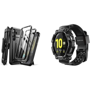 image:imageSUPCASE Bundle for Samsung Galaxy S25 Case amp Galaxy Watch 456 44mm Band Black