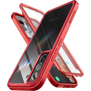 image:imageSUPCASE Unicorn Beetle Pro Slim Transparent Protective Case for Samsung Galaxy S22 Plus 5G 2022 Metallic RedRed