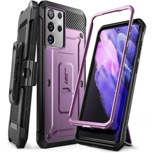 image:imageSUPCASE for Samsung Galaxy S21 Ultra Case with Stand Unicorn Beetle Pro Builtin Front Frame amp BeltClip MilitaryGrade Protection FullBody Rugged Phone Case for Galaxy S21 Ultra Blackpurple
