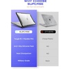 image:imageSUPCASE for MacBook Neo Case 13 Inch 2026 Unicorn Beetle Model A3404 A18 Pro Chip Heavy Duty Rugged MilitaryGrade Protection AntiScratch Hard Shell Protective Cover for MacBook Neo 13 BlackBlack