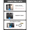 image:imageSUPCASE for MagSafe Wallet with Stand Magnetic Wallet for Men Hold 5 Cards Adjustable Stand RFID Blocking Phone Credit Card Holder Tripod for iPhone 171615141312 Series CoralDesertGold