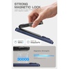 image:imageSUPCASE for MagSafe Wallet with Stand Magnetic Wallet for Men Hold 5 Cards Adjustable Stand RFID Blocking Phone Credit Card Holder Tripod for iPhone 171615141312 Series CoralCarbon