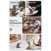 image:imageSUPCASE for MagSafe Wallet with Stand Magnetic Wallet for Men Hold 5 Cards Adjustable Stand RFID Blocking Phone Credit Card Holder Tripod for iPhone 171615141312 Series CoralSilver