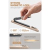 image:imageSUPCASE for MagSafe Wallet with Stand Magnetic Wallet for Men Hold 5 Cards Adjustable Stand RFID Blocking Phone Credit Card Holder Tripod for iPhone 171615141312 Series CoralDesert