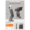 image:imageSUPCASE for MagSafe Wallet with Stand Magnetic Wallet for Men Hold 5 Cards Adjustable Stand RFID Blocking Phone Credit Card Holder Tripod for iPhone 171615141312 Series CoralSilver