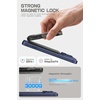 image:imageSUPCASE for MagSafe Wallet with Stand Magnetic Wallet for Men Hold 5 Cards Adjustable Stand RFID Blocking Phone Credit Card Holder Tripod for iPhone 171615141312 Series CoralBlack