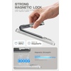 image:imageSUPCASE for MagSafe Wallet with Stand Magnetic Wallet for Men Hold 5 Cards Adjustable Stand RFID Blocking Phone Credit Card Holder Tripod for iPhone 171615141312 Series CoralSilver