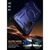 image:imageSUPCASE for Samsung Galaxy Z Fold 7 Case with Kickstand UB Grip Compatible with MagSafe Builtin Tempered Glass Screen Protector Hinge Coverage MilitaryGrade Protection Phone Case RuddyAzure