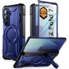 image:imageSUPCASE for Samsung Galaxy Z Fold 7 Case with Kickstand UB Grip Compatible with MagSafe Builtin Tempered Glass Screen Protector Hinge Coverage MilitaryGrade Protection Phone Case RuddyAzure