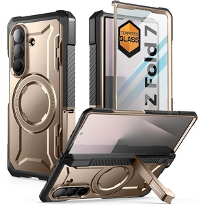 image:imageSUPCASE for Samsung Galaxy Z Fold 7 Case with Kickstand UB Grip Compatible with MagSafe Builtin Tempered Glass Screen Protector Hinge Coverage MilitaryGrade Protection Phone Case RuddyDesert